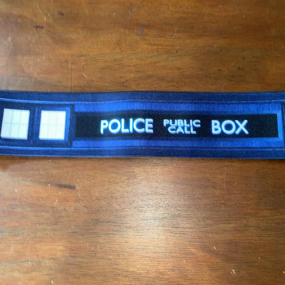 Dr Who Tardis - Elastic Cinch Belt - Loot Crate - By Buckle Down